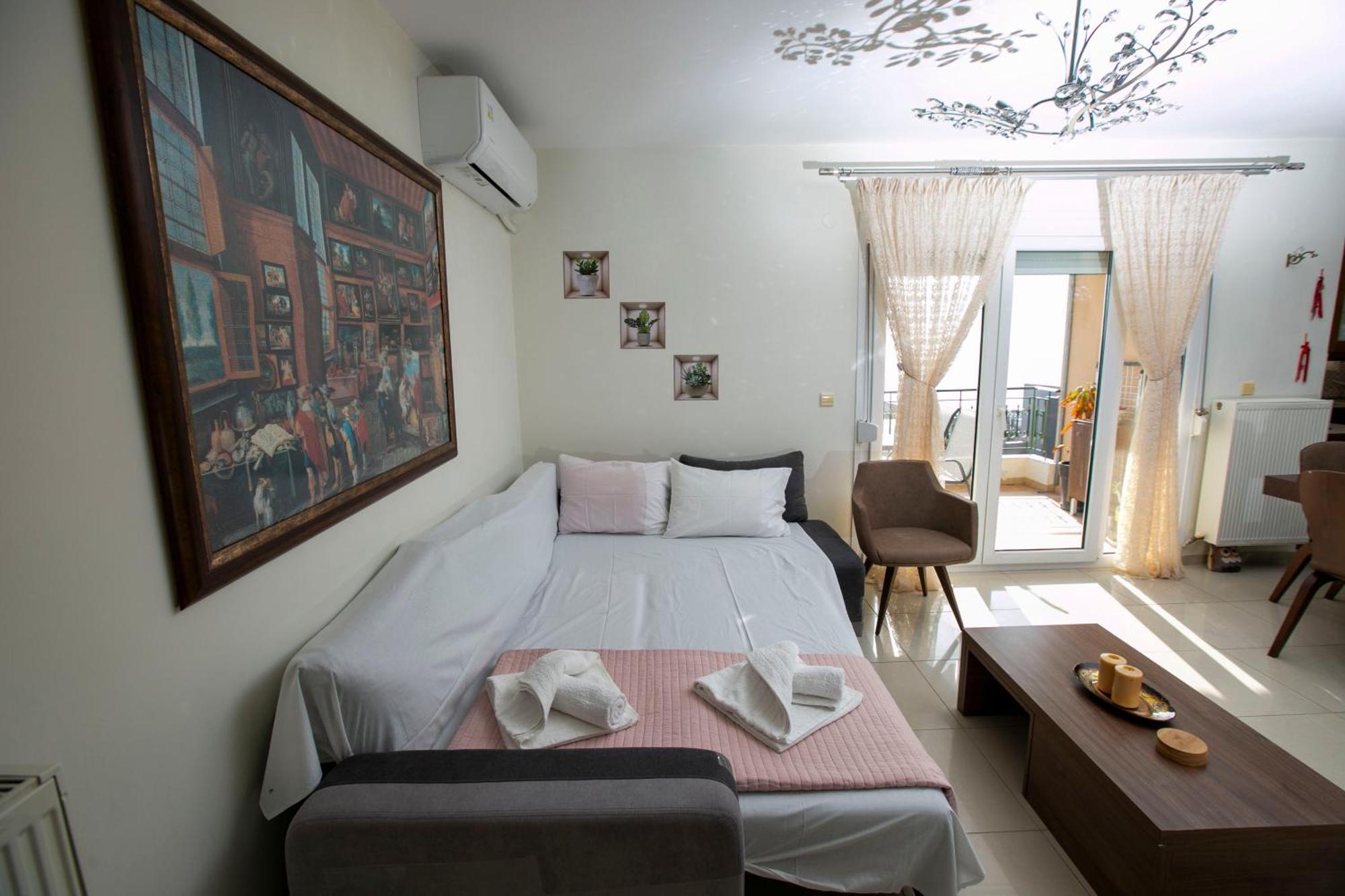 Kathys Sea View Apartment Kavala Dış mekan fotoğraf