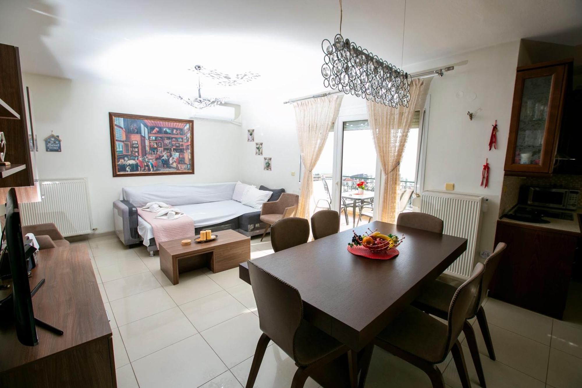 Kathys Sea View Apartment Kavala Dış mekan fotoğraf